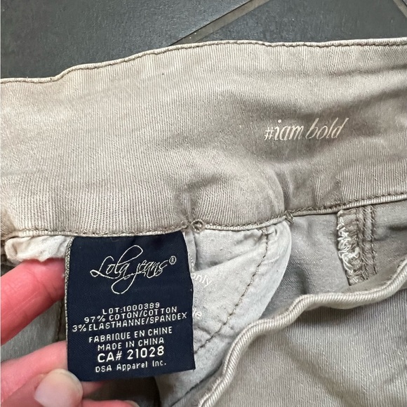 Lola Mid-rise Ankle Jean size 31/10. Washed Taupe/gray color. Julia MR - Picture 5 of 9